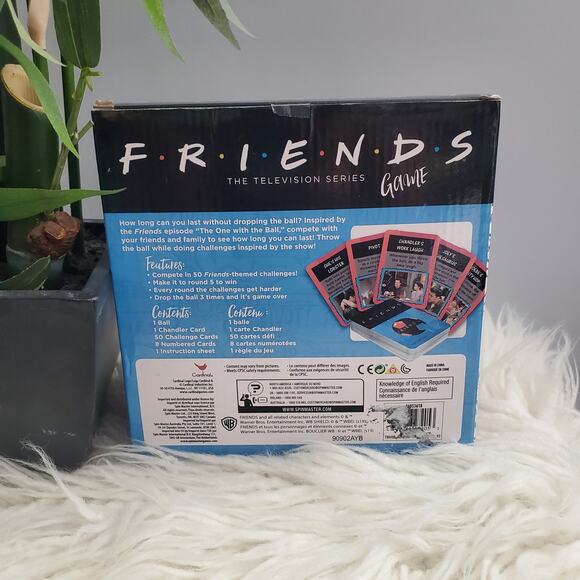 Friends The One With The Ball 90's TV Board Game - Picture 3 of 5
